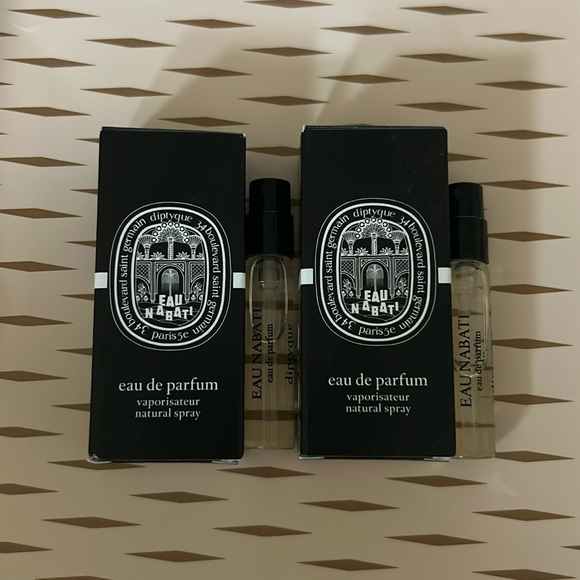 Diptyque 2-Mini Eau Nabati EDP 2 x 2 ml / New Never Used / Made in France / NIB - Picture 1 of 1